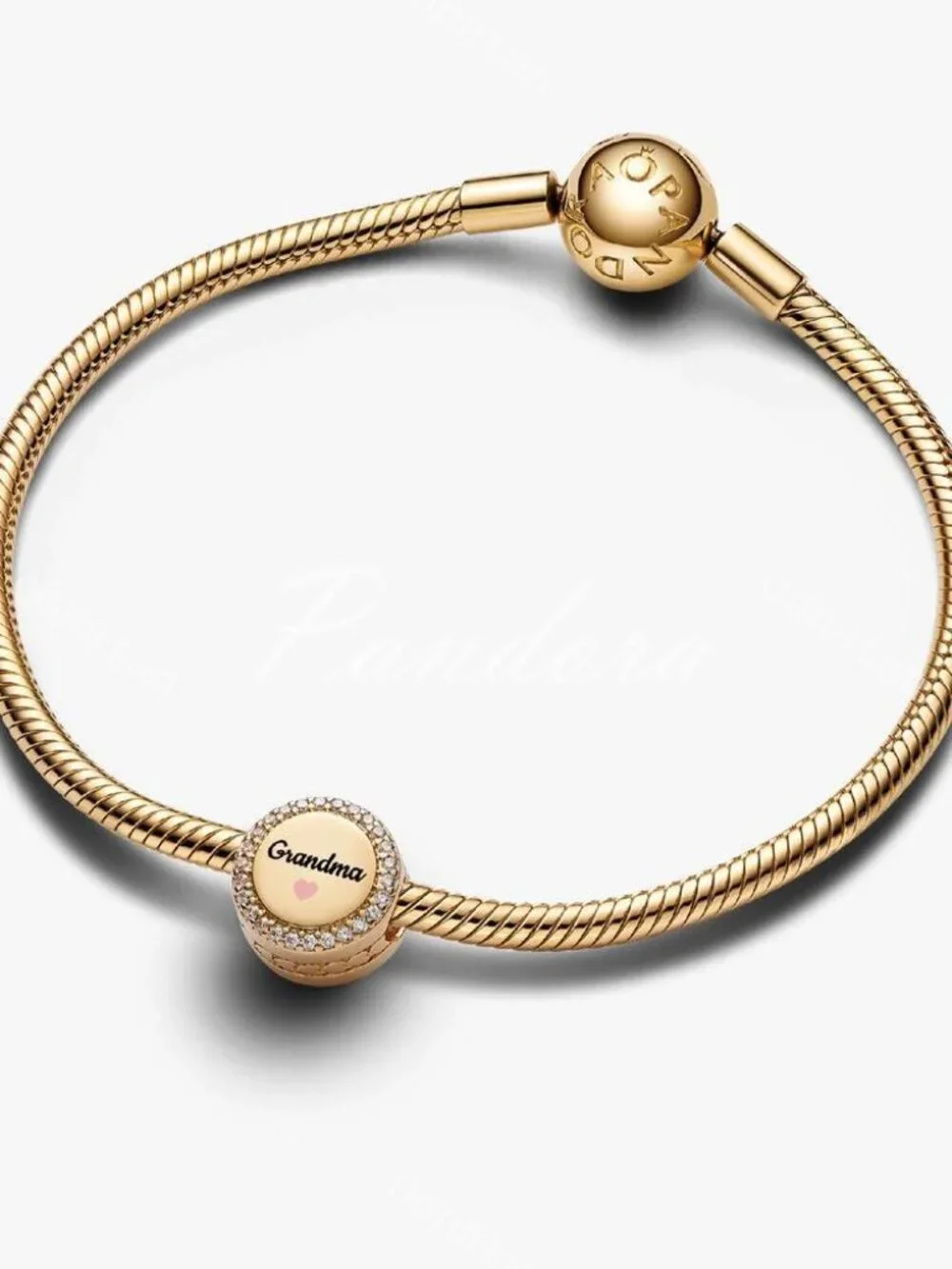 Pandora Engravable Grandma Charm
